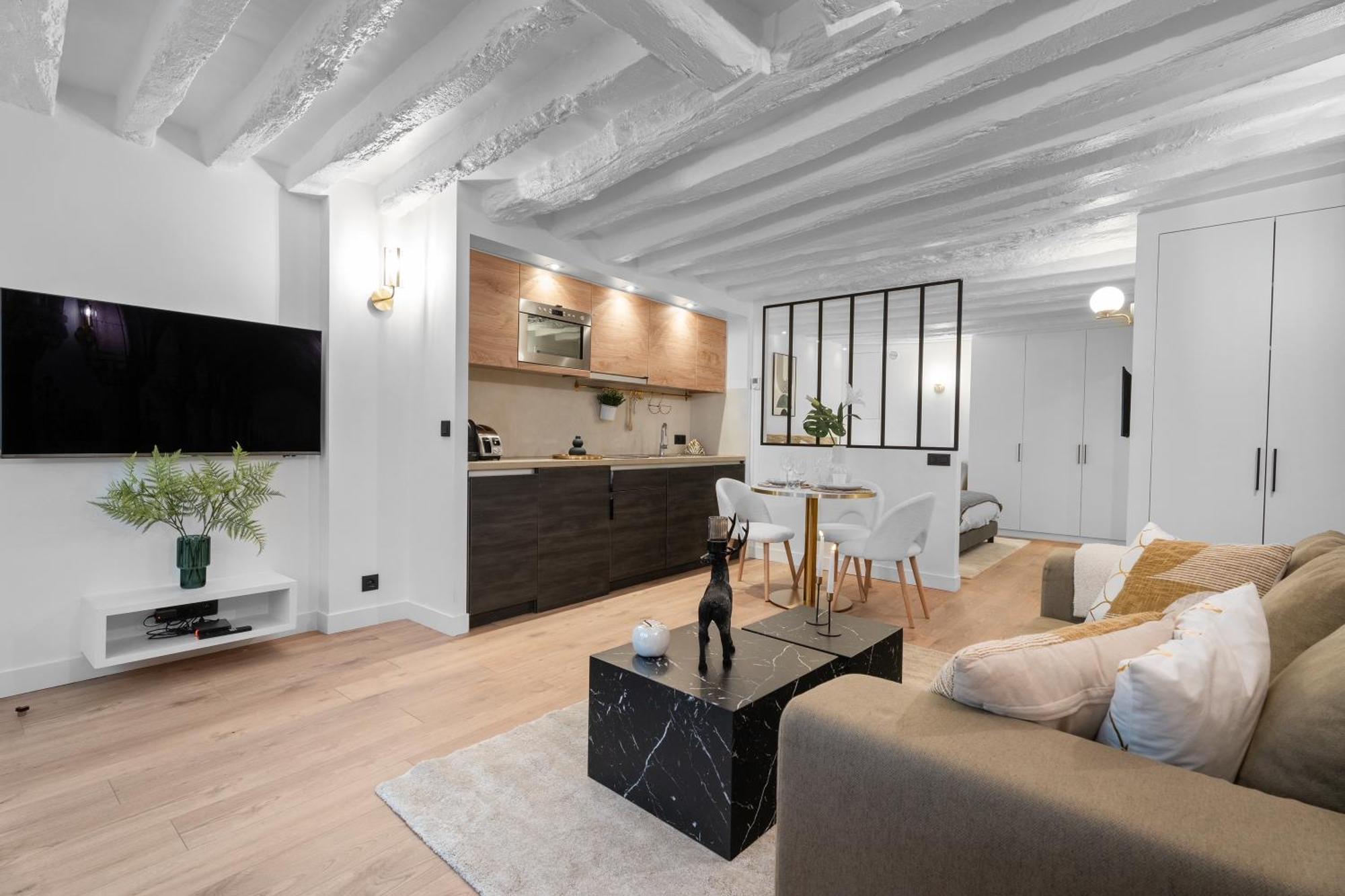 Appartement Cosy A 9 Min A Pied De La Cathedrale Notre Dame Paryż Zewnętrze zdjęcie